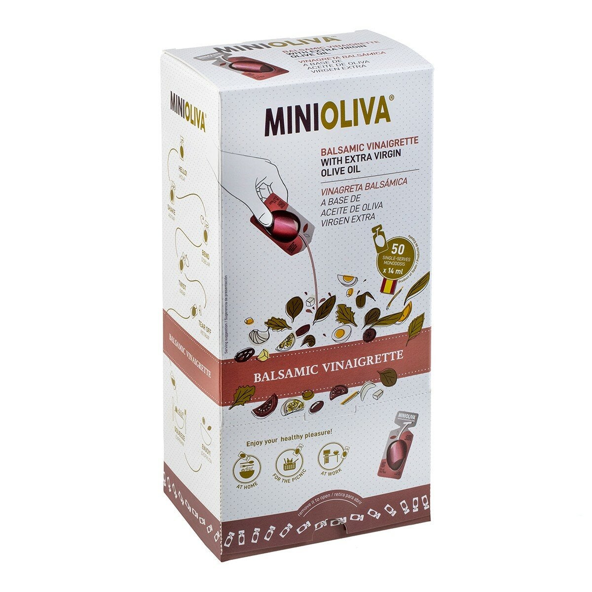 Alcala Minioliva 巴薩米克油醋隨行包 14毫升 X 50入 Alcala Minioliva 巴薩米克油醋隨行包 14毫升 X 50入