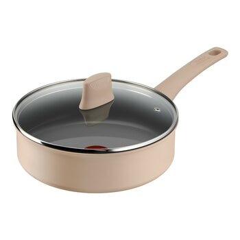 Tefal 法國特福 Revive系列 陶瓷不沾深煎鍋 24公分含蓋