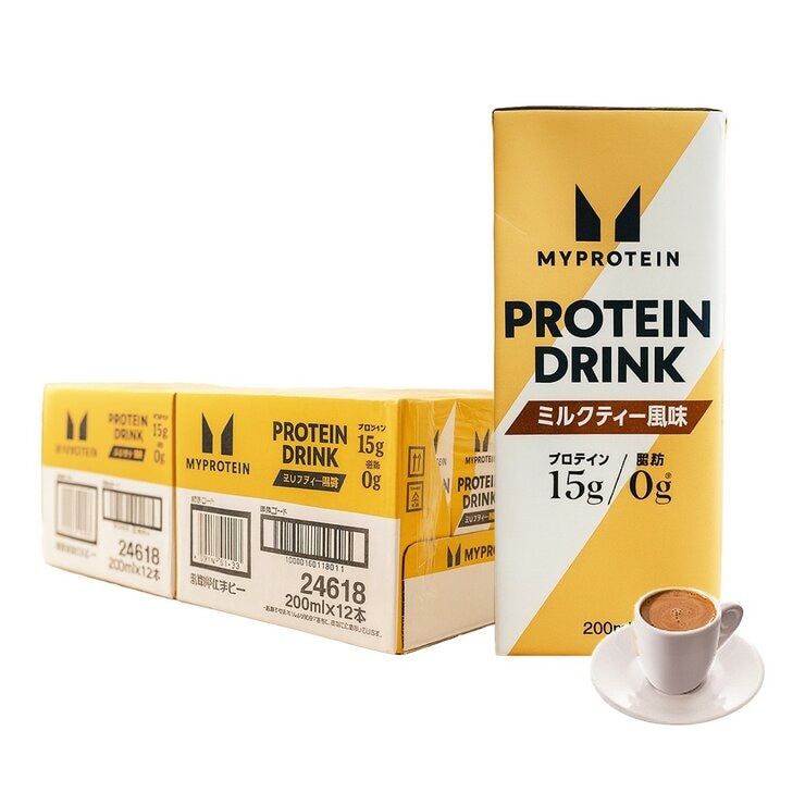 Myprotein Protein Drink Milk Tea flavour 200 ml X 24-Count