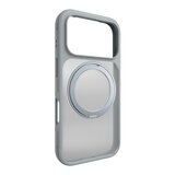 MAGEASY MagStand 360 M 磁吸旋轉支架防摔手機殼 iPhone 17 Pro(迷霧) + 鏡頭保護貼Lenz(迷霧) + Vetro 9H 鋼化玻璃保護膜