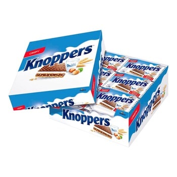 Knoppers 可可牛奶威化餅 25公克 X 24入 Knoppers 可可牛奶威化餅 25公克 X 24入