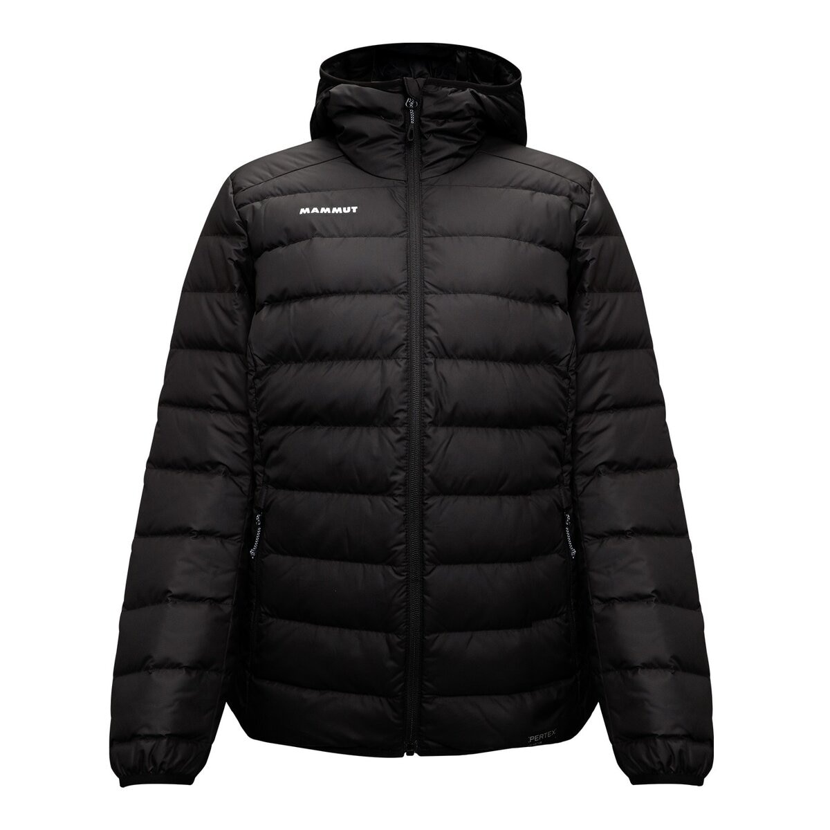 MAMMUT 女連帽羽絨外套 黑色