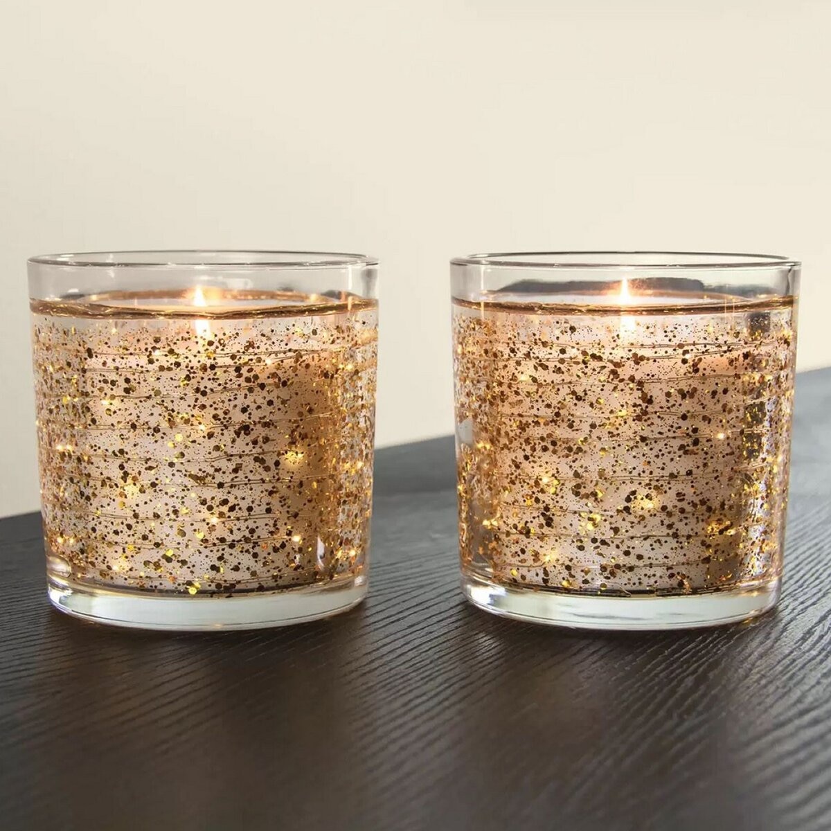 Avaria Light Up LED 燈光蠟燭 X 2件組 金色