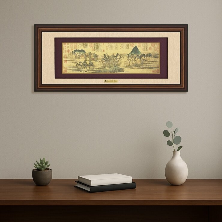 品金品 黃金畫 錦繡 鵲華秋色