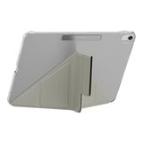 MAGEASY Facet 全方位支架透明背蓋保護套 適用於 2024 iPad Air 13吋 2025 M3 / 2024 M2 星光灰