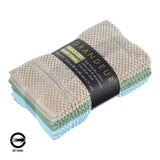 Grandeur 快乾毛巾 6入組 40公分 X 71公分 金/綠/淺藍