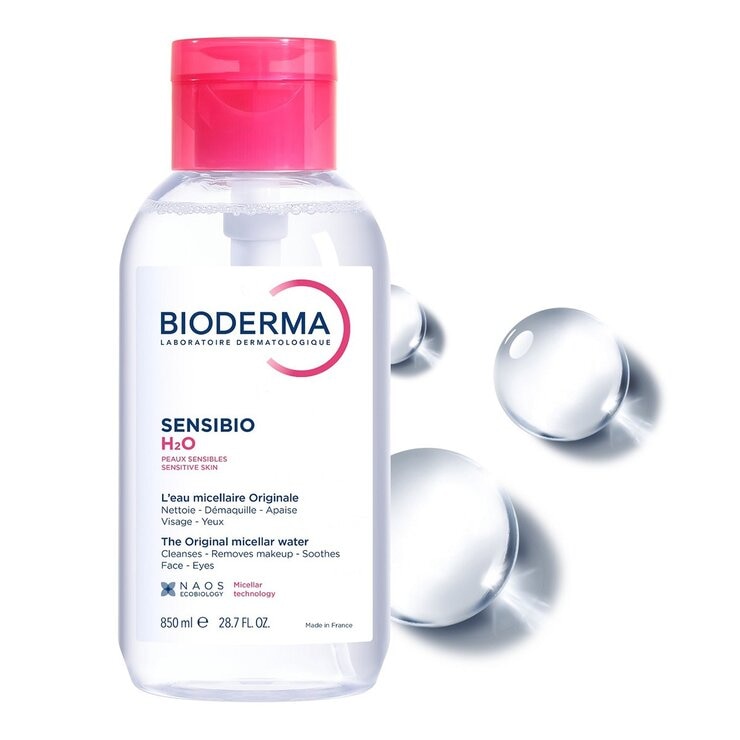 貝膚黛瑪 舒敏高效潔膚液 H2O 850毫升 X 3入