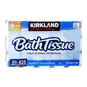 Kirkland Signature 科克蘭 捲筒衛生紙 425張 X 30捲 Kirkland Signature 科克蘭 捲筒衛生紙 425張 X 30捲