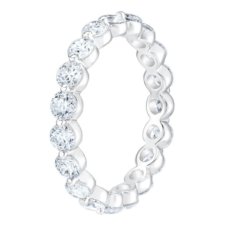 2.00 克拉 14K白K金 圓形鑽石戒指 VS2/G