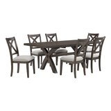 Bayside Furnishings 餐桌椅七件組