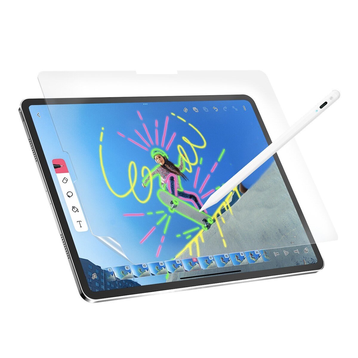 SwitchEasy Glass Defender 抗藍光鋼化玻璃螢幕保護貼 iPad Air 11吋 2025 M3 / 2024 M2