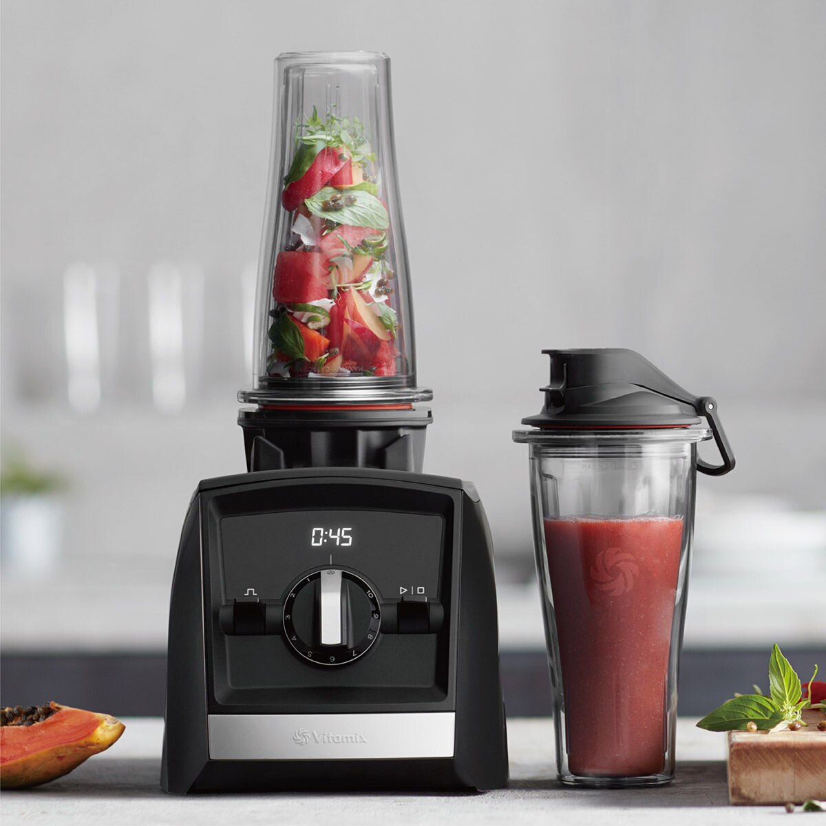 Vitamix Ascent 超跑級調理機 A2500i 附專用杯碗組 黑