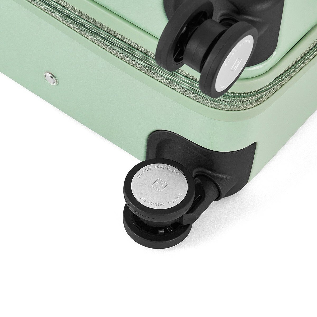 SWISS MILITARY 30吋 前開式行李箱 薄荷綠