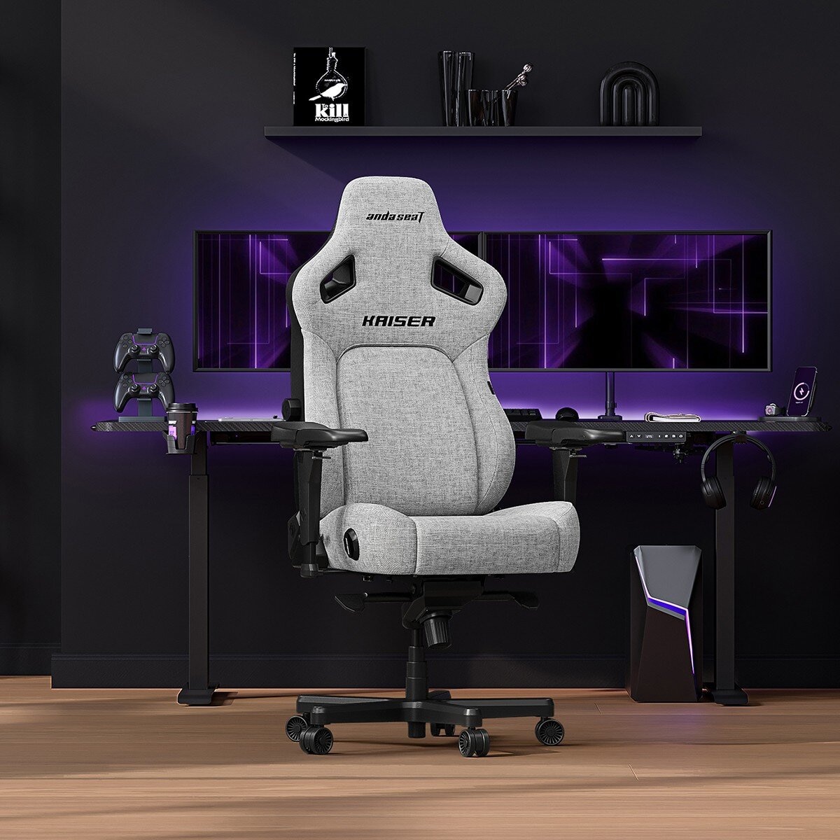 Anda Seat 布面電競椅 灰
