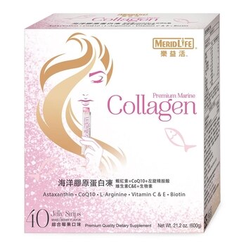 MERIDLIFE 樂益活海洋膠原蛋白凍 40條 MERIDLIFE 樂益活海洋膠原蛋白凍 40條