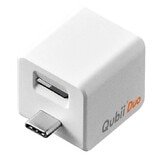 QubiiDuo USB-C 備份豆腐 + SanDisk MicroSD 128G記憶卡 MKPQC-W+SDSQUNR-128G