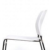 Musical Chairs Harmony 可堆疊訪客椅 2入組 白