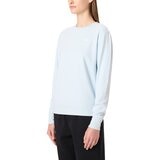 Fila 女圓領長袖上衣 淺藍