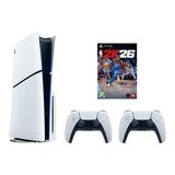 Sony PlayStation 5 Slim (PS5) + NBA2K26 + 雙手把同捆組 Sony PlayStation 5 Slim (PS5) + NBA2K26 + 雙手把同捆組