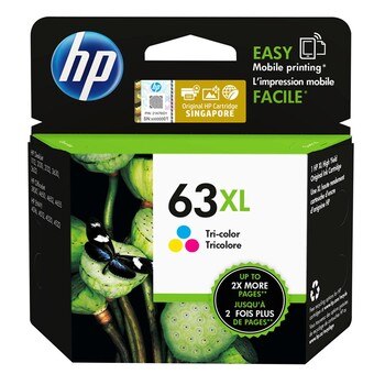 HP 63XL 高印量彩色墨水匣