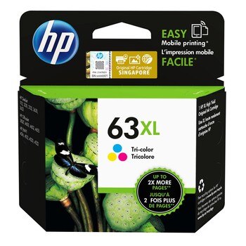 HP 63XL 高印量彩色墨水匣 HP 63XL 高印量彩色墨水匣