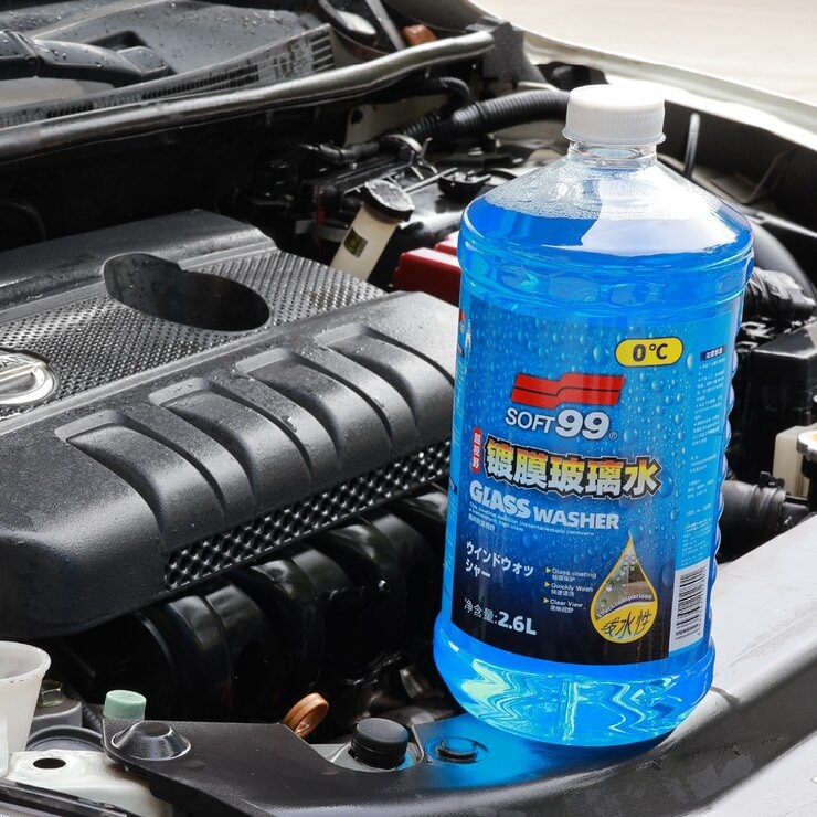Soft99 超視野鍍膜雨刷精 2.6公升 X 2入