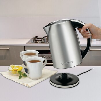 Cuisinart 不鏽鋼溫控保溫電茶壺 1.7L (CPK-17TW) Cuisinart 不鏽鋼溫控保溫電茶壺 1.7L (CPK-17TW)