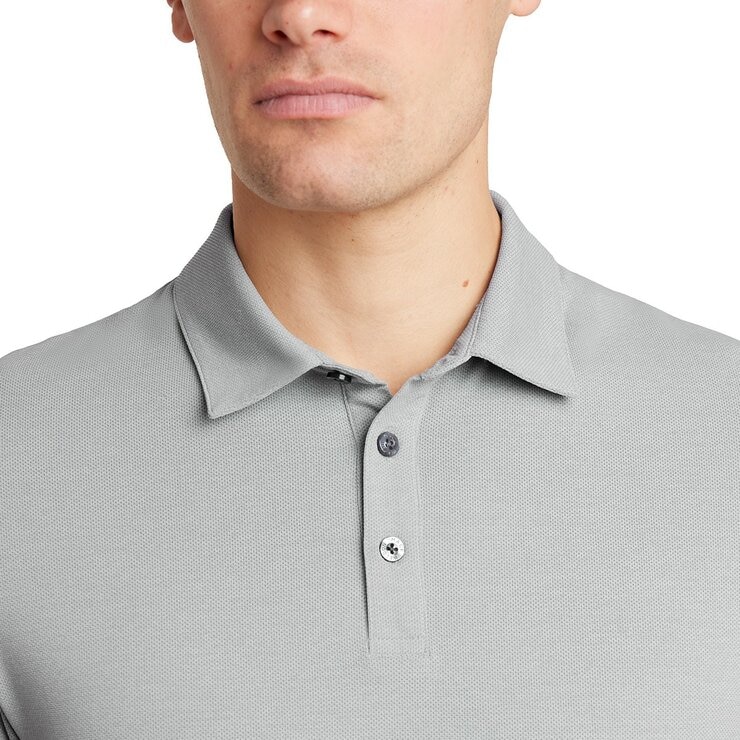 Mack Weldon 男短袖Polo衫 灰