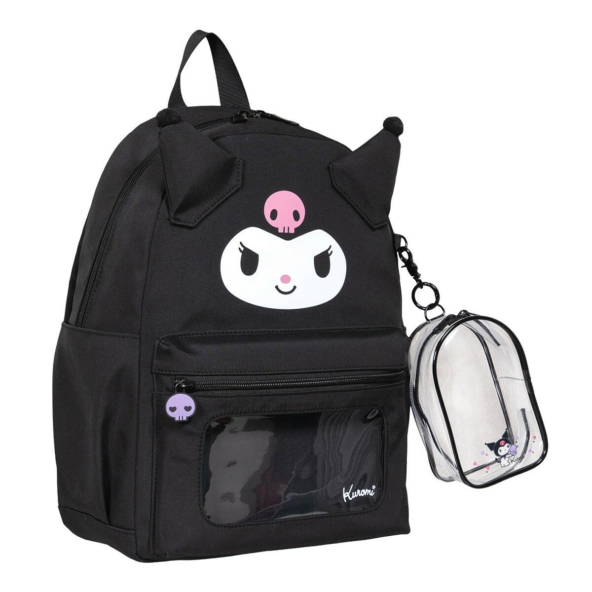 三麗鷗 後背包 黑酷洛米