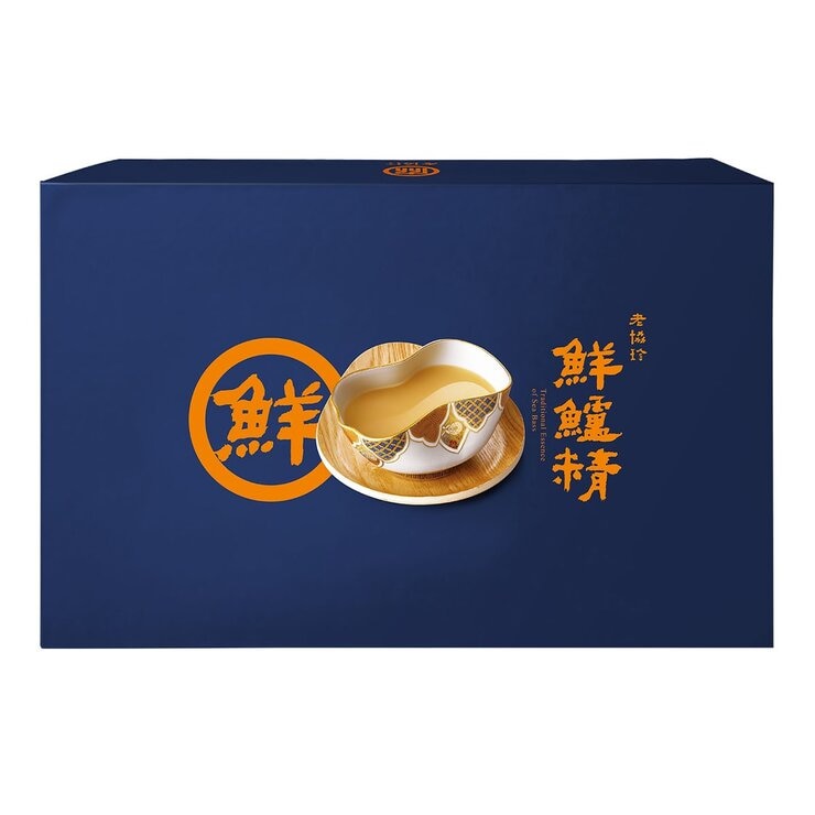 Lao Xie Zhen Frozen Traditional Essence Of Sea Bass 68 ml X 15-Pack