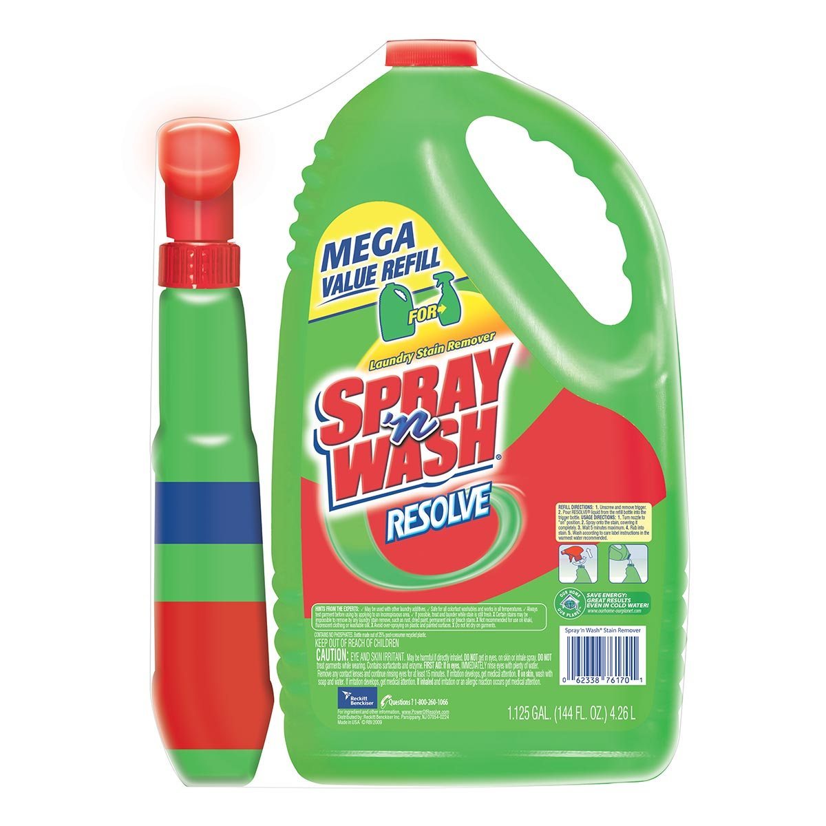 SPRAY N WASH衣物除垢劑650毫+4.26公升 Costco 好市多線上購物