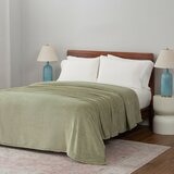 Berkshire 雙人舒適毯 233公分 X 248公分 綠