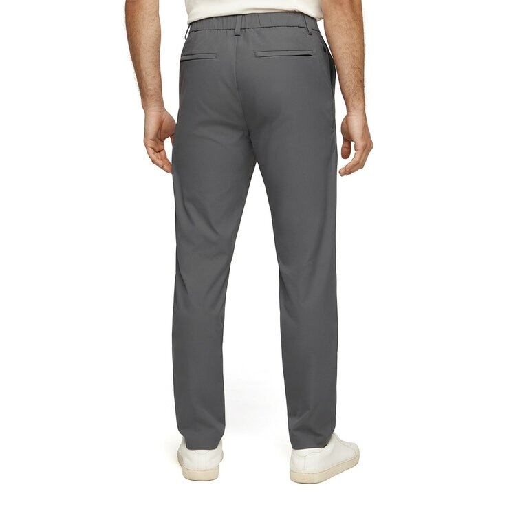 Banana Republic 男通勤彈性長褲 灰