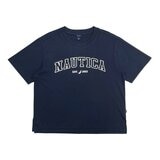Nautica 女圓領短袖Logo上衣 深藍 Nautica 女圓領短袖Logo上衣 深藍