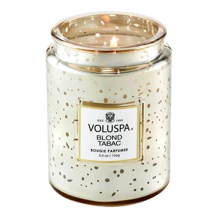 VOLUSPA 小罐蠟燭 5.5盎司 金黃菸草