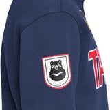 台灣Logo全開拉鍊式夾克外套 深藍 台灣Logo全開拉鍊式夾克外套 深藍