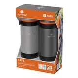 Santeco 咖啡即享保溫瓶 650毫升 X 2件組