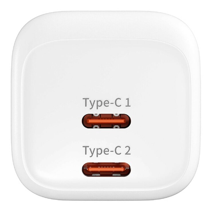 Riivan 45W GaN 氮化鎵迷你電源供應器2入組 白