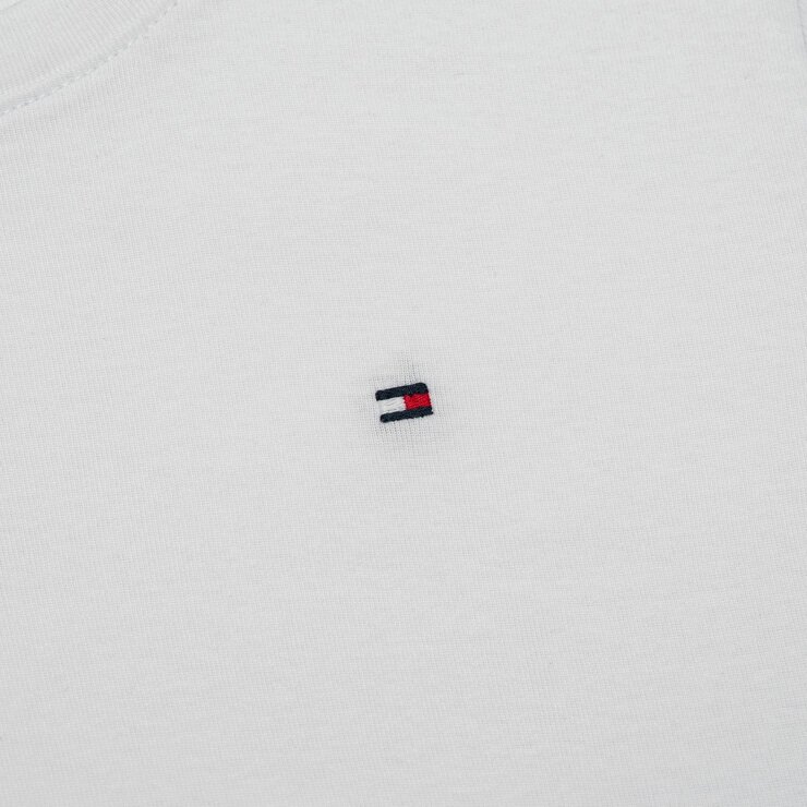 Tommy Hilfiger 女圓領短袖上衣 白 Tommy Hilfiger 女圓領短袖上衣 白