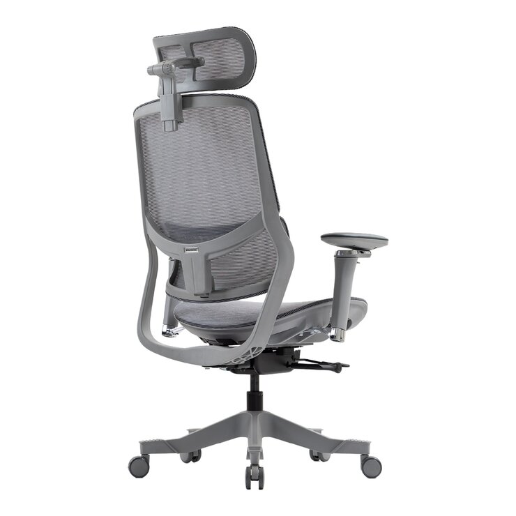 ERGOKING S5 人體工學椅 灰框灰網