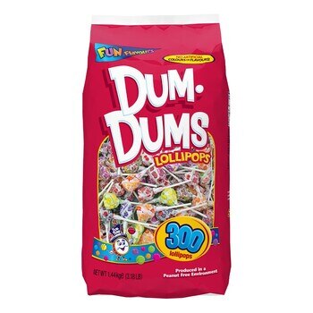 Dum Dums 綜合口味立袋棒棒糖 300入 / 1.44公斤 Dum Dums 綜合口味立袋棒棒糖 300入 / 1.44公斤