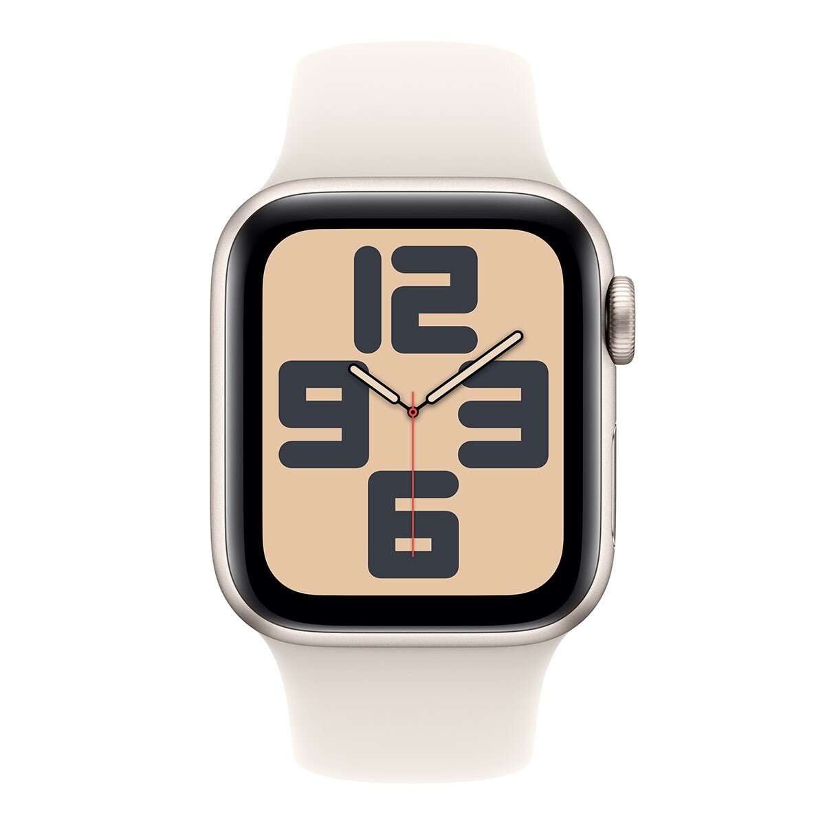 Apple Watch SE LTE 40公釐 星光色鋁金屬錶殼 附星光色運動型錶帶 S/M