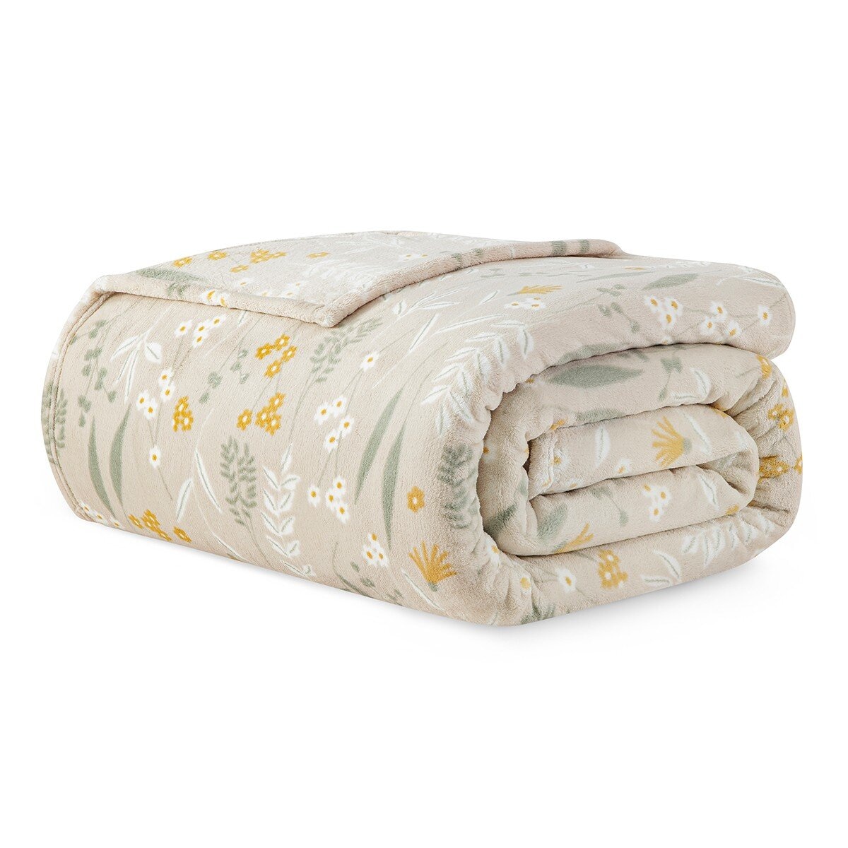 Casual Living 雙人舒適毯 233公分 X 248公分 淡蜜金