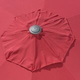 Sunvilla 10呎 戶外遮陽傘 紅色