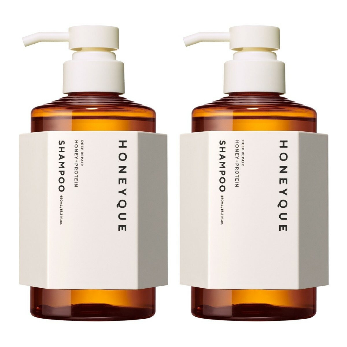 HONEYQUE 蜂蜜水潤豐盈洗髮精 450毫升 X 2入 HONEYQUE 蜂蜜水潤豐盈洗髮精 450毫升 X 2入