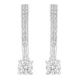 0.45克拉 圓形鑽石耳環 VS2/I 0.45克拉 圓形鑽石耳環 VS2/I