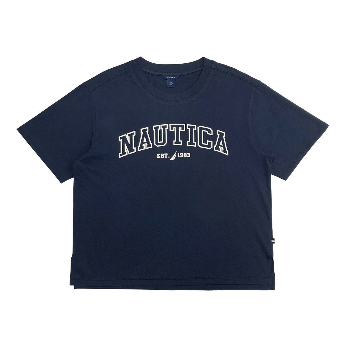 Nautica 女圓領短袖Logo上衣 深藍 Nautica 女圓領短袖Logo上衣 深藍