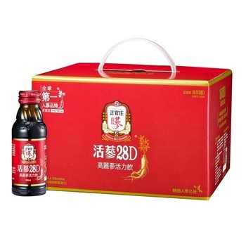 CKJ 正官庄28D高麗蔘活力飲 20 瓶 (100 毫升X 20瓶) CKJ 正官庄28D高麗蔘活力飲 20 瓶 (100 毫升X 20瓶)