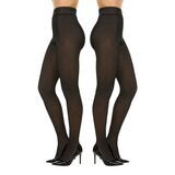 Halston 女保暖褲襪 2入 黑 Halston 女保暖褲襪 2入 黑