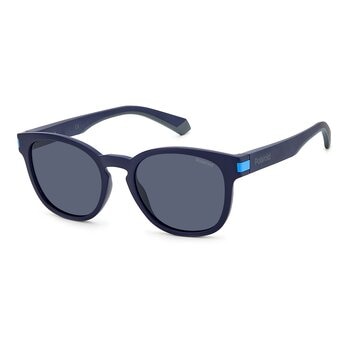 Polaroid 兒童款太陽眼鏡 PLD 2129/S FLL 藍色